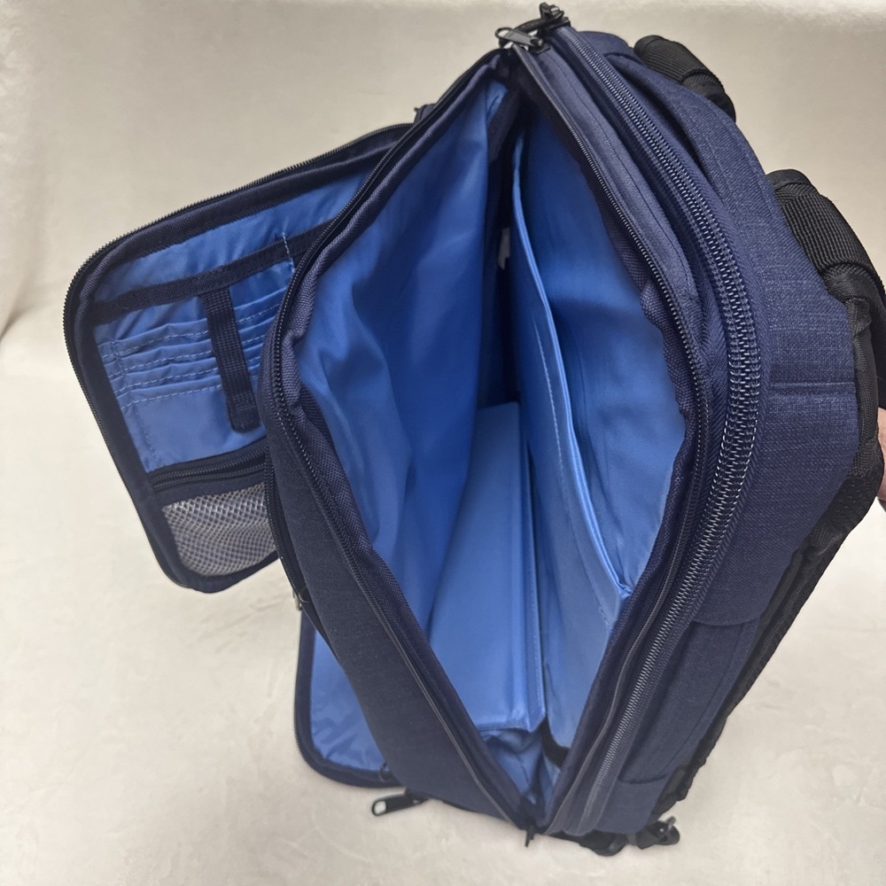 eBags Professional‎ Slim Laptop Backpack EB2146‑16 Durable Travel Work Bag - Picture 4 of 6
